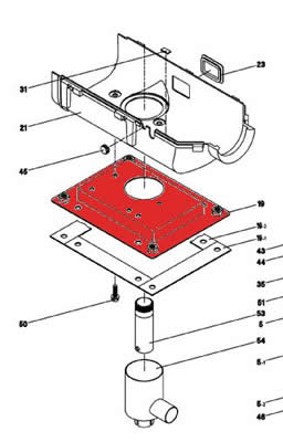 19) Base assembly